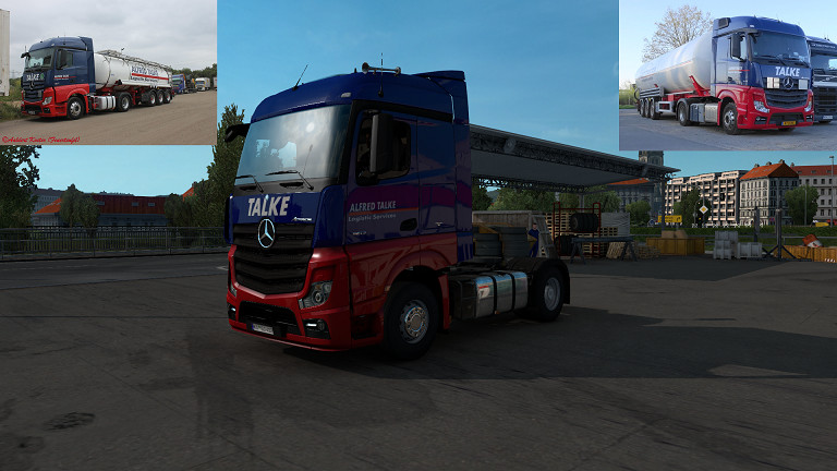 Alfred Talke Skin for Mercedes Benz New Actros